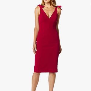 Dress the Population Lita Tie Midi Dress